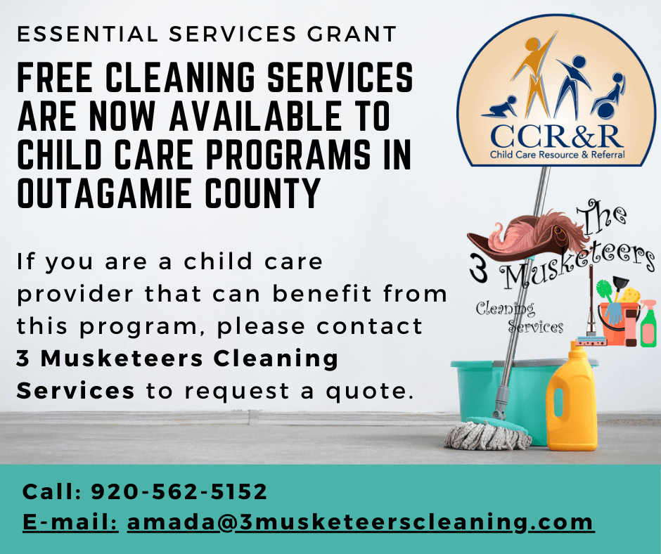 Cleaning Services Now Available to Child Care Programs Image